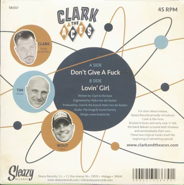 Don't Give A Fuck / Lovin' Girl (7inch, 45rpm)