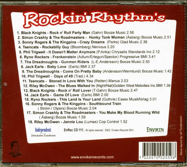 Rockin' Rhythms From Enviken Records