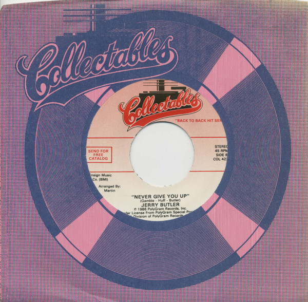Brook Benton, It's Just A Matter Of Time - Jerry Butler, Never Gonna Give You Up (7inch, 45rpm, BC, CS) Brook Benton, It's Just A Matter Of Time - Jerry Butler, Never Gonna Give You Up (7inch, 45rpm, BC, CS)