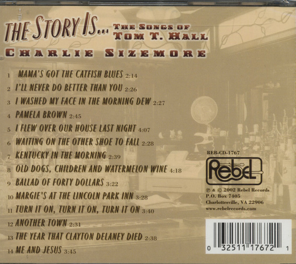 The Story Is...The Songs Of Tom T. Hall (CD)