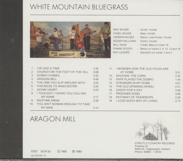 Aragon Mill - Live In Holland (CD)
