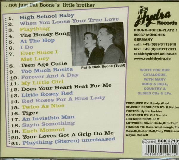 Rockin' At The Hop (CD)