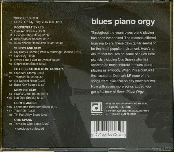 Blues Piano Orgy