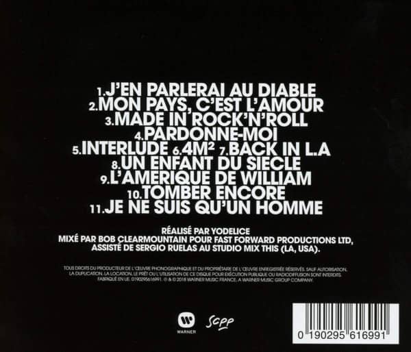 Mon Pays C'Est l'Amour (CD)