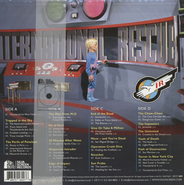 Thunderbirds - Original Television Soundtrack (2-LP, Colored Vinyl, Ltd.)