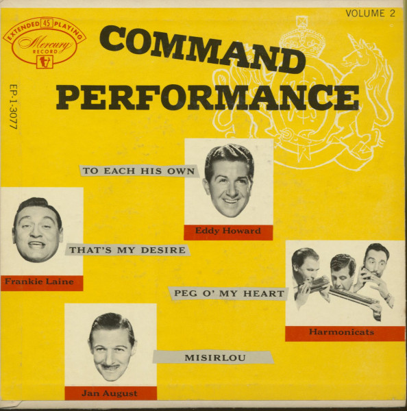 Command Performance, Vol.2 (7inch, 45rpm, EP, PS) Command Performance, Vol.2 (7inch, 45rpm, EP, PS)