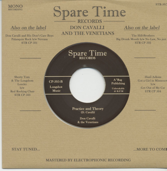 Push and Pull - Practice and Theory (7inch, 45rpm, Clear Vinyl, CS)