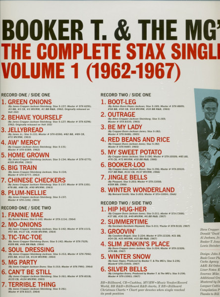 The Complete Stax Singles Vol.1 1962-1967 (2-LP, Red Vinyl, Ltd.)
