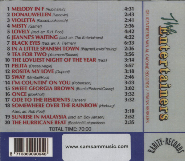 Best Of The Entertainers (CD)