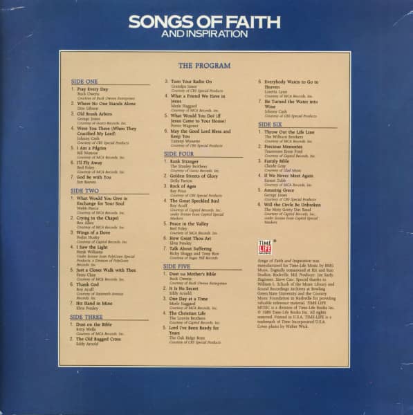 Songs Of Faith And Inspiration (3-LP)