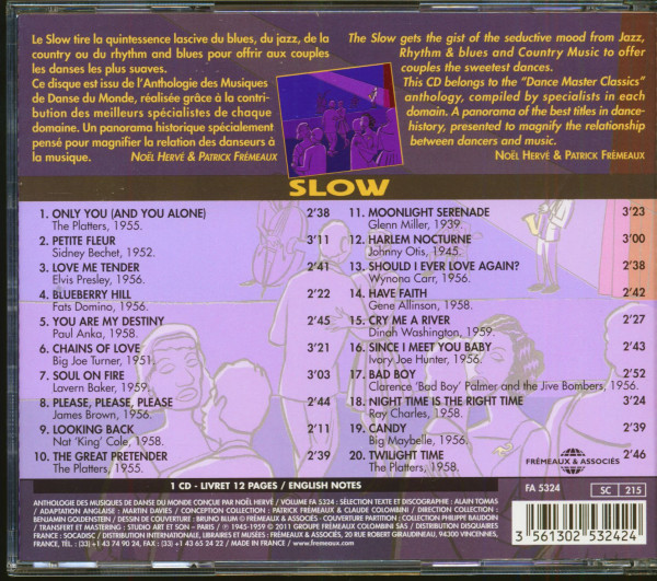 Slow - The Dance Master Classics 1945-1959 (CD)