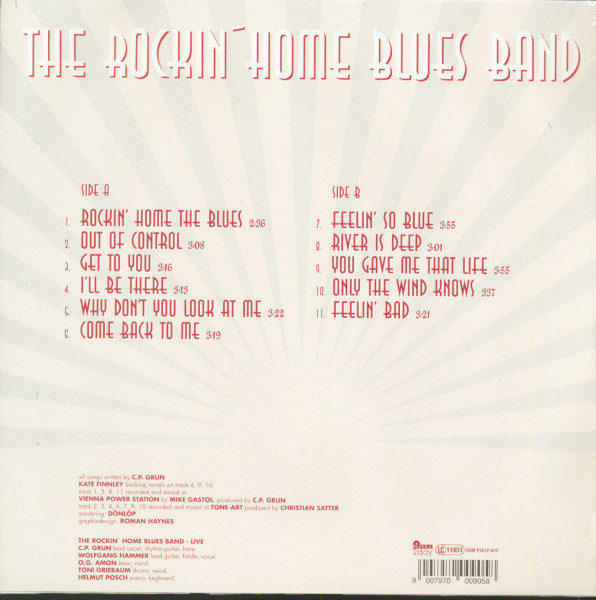 The Rockin' Home Blues Band - Oh! It's The Best Of (LP)