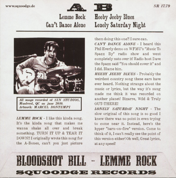 Lemme Rock! (7inch, EP, 45rpm, PS)