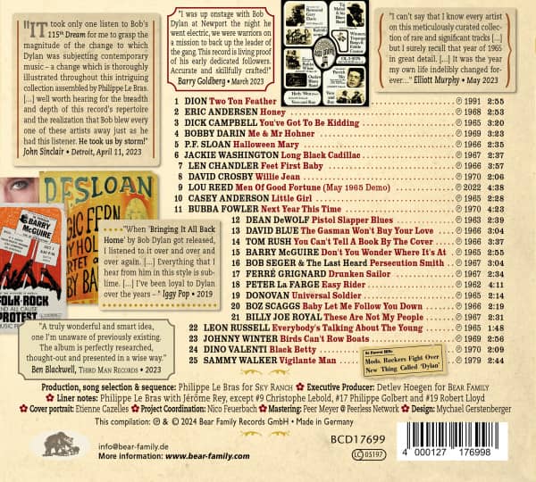He Took Us By Storm - 25 Lost Classics from the Bob Dylan Folk Rock Revolution Era (CD)