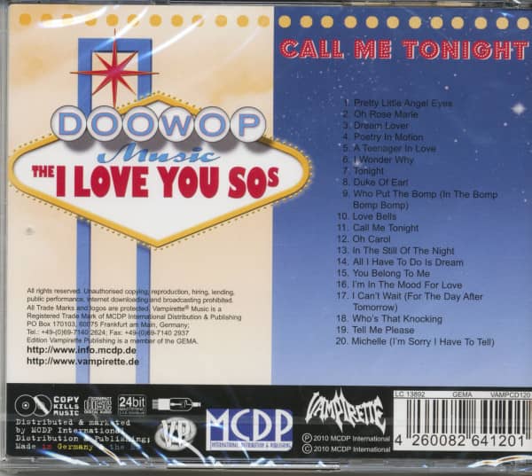 Call Me Tonight (CD)