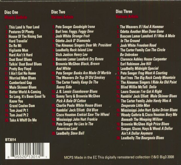 Woody Guthrie And American Folk Giants (3-CD)