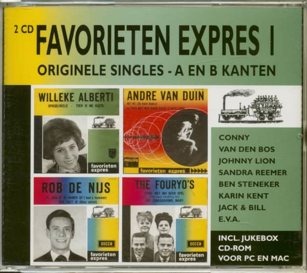 Favorieten Expres 1 - Originele Singles A En B Kanten (2-CD) Favorieten Expres 1 - Originele Singles A En B Kanten (2-CD)