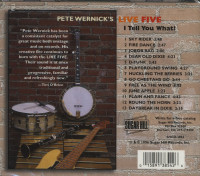Preview: Pete Wernick's Live Five – I Tell You What! (CD) Preview: Pete Wernick's Live Five – I Tell You What! (CD)