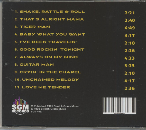 Gary Brewer Sings...Elvis (CD)