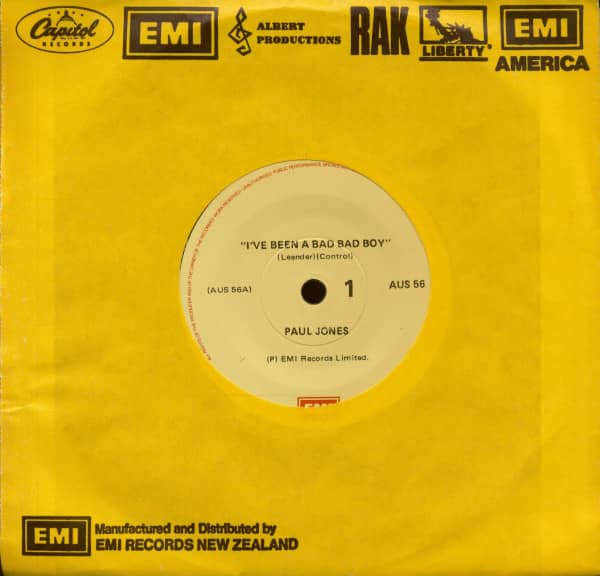 I've Been A Bad Bad Boy - Too Young To Be Married (7inch, 45rpm, SC) I've Been A Bad Bad Boy - Too Young To Be Married (7inch, 45rpm, SC)