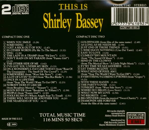 This Is Shirley Bassey (2-CD)