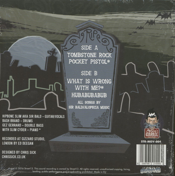 Tombstone Rock (7inch, 45rpm, EP, PS)