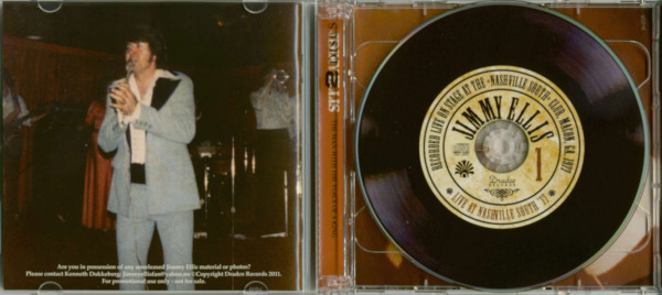 Jimmy Ellis Live At Nashville South '77 (2-CD)