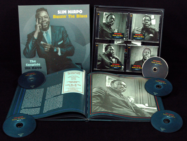 Buzzin' The Blues - The Complete Slim Harpo (5-CD Deluxe Box Set) - Blues Music Awards 2016