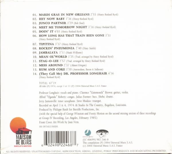 Rock'n'Roll Gumbo (CD)