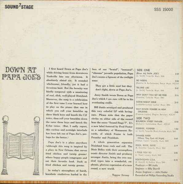 Down At Papa Joe's (LP)