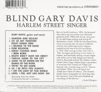 Preview: Harlem Street Singer (CD) Preview: Harlem Street Singer (CD)
