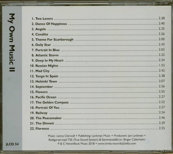 My Own Music II (CD)