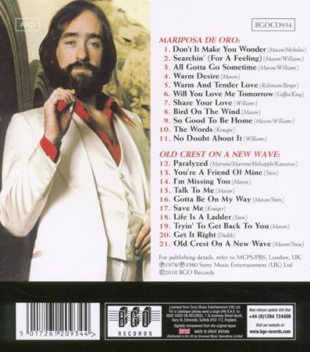 De Oro - Old Crest On A New Wave (CD)