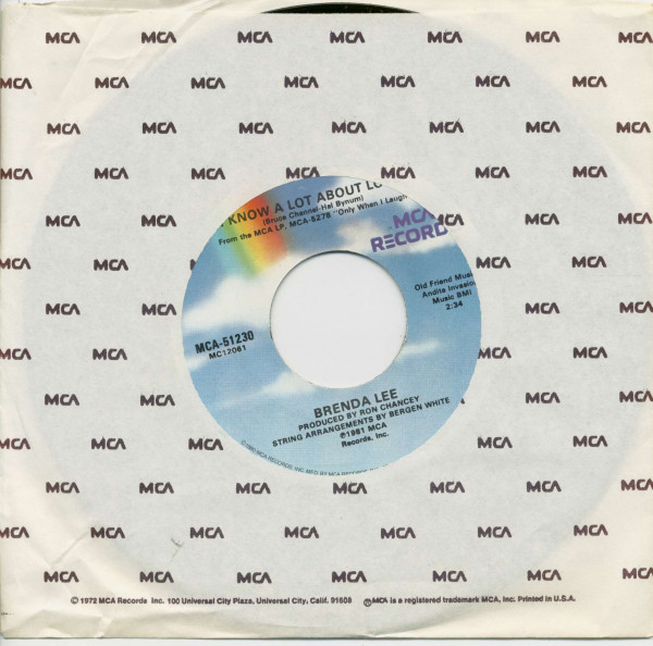 From Levis To Calvin Klein Jeans - I Know A Lot About Love (7inch, 45rpm, BC, CS)