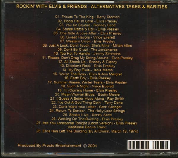 Rockin' With Elvis Presley & Friends (CD)