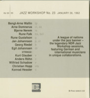 Preview: NDR Jazz Workshop No.23 (2-CD) Preview: NDR Jazz Workshop No.23 (2-CD)