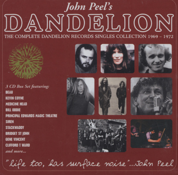 Dandelion Single Collection (3-CD) Cap-Box