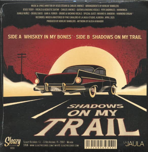 Whiskey In My Bones (7inch, 45rpm, sc)
