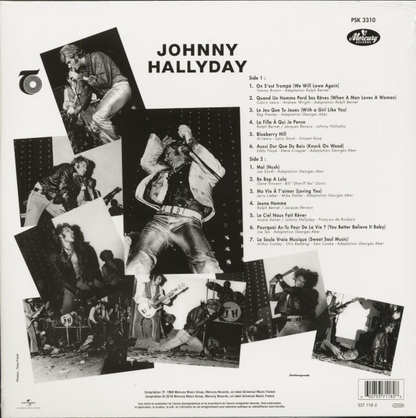 Johnny Hallyday (LP & Download, 180g Vinyl, Ltd.)