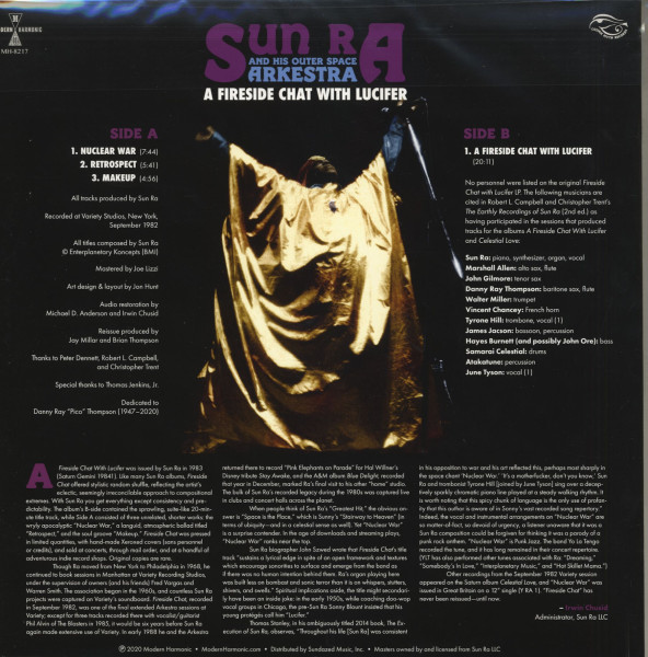 A Fireside Chat With Lucifer (LP, colored Vinyl)