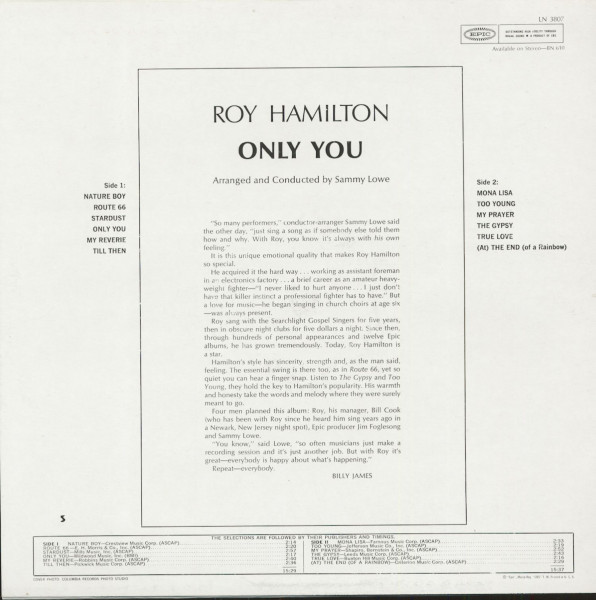 Only You (LP)