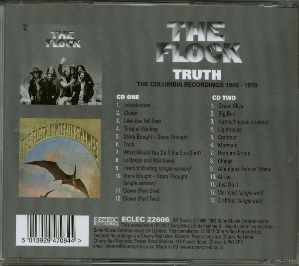 Truth: The Columbia Recordings 1969 - 1970 (2-CD)