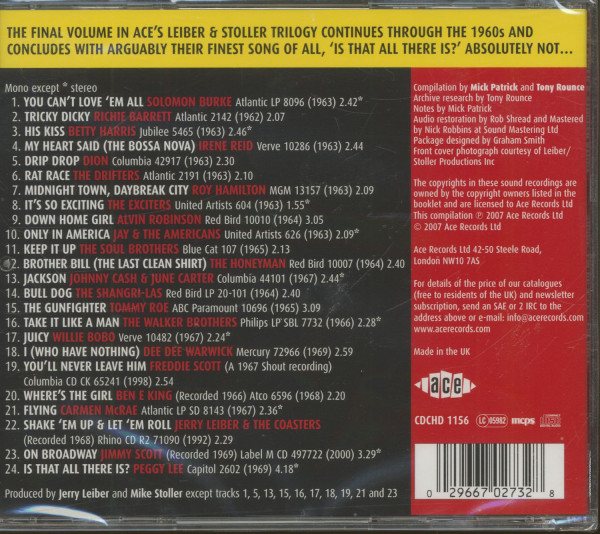 The Leiber & Stoller Story Vol.3