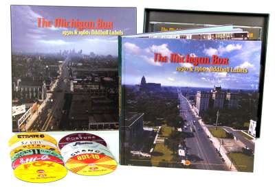Various Box set: The Michigan Box 1950s - 1960s Oddball Labels (10