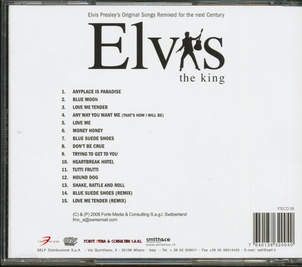Elvis The King (CD)