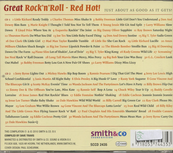 Great Rock'n'Roll - Red Hot! (2-CD)