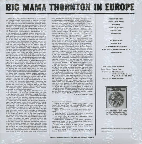 In Europe - Mono (LP)