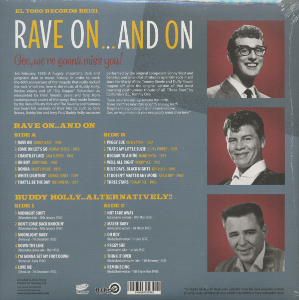 Rave On And On - Gee We're Gonna Miss You! (2-LP)