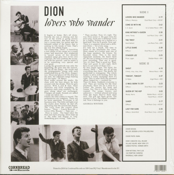 Lovers Who Wander (LP, 180g Vinyl)