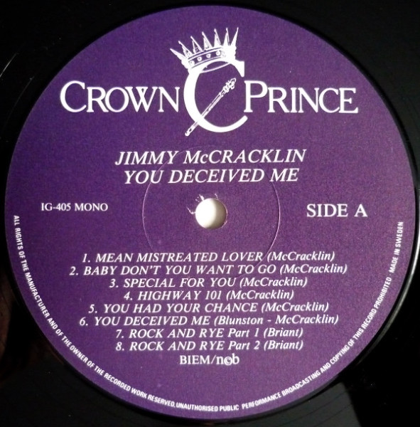 You Deceived Me (LP)